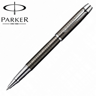 【派克 PARKER】(請先來電詢問存貨)IM經典系列 鈦金格紋 鋼珠筆 P0905730 /支