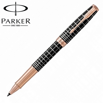 【派克 PARKER】(請先來電詢問存貨)卓爾系列 巧克力格紋金夾 鋼珠筆 P1931482 /支