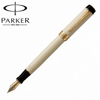 【派克 PARKER】(請先來電詢問存貨)世紀系列 象牙白 鋼筆 筆尖F  P1931391 /支