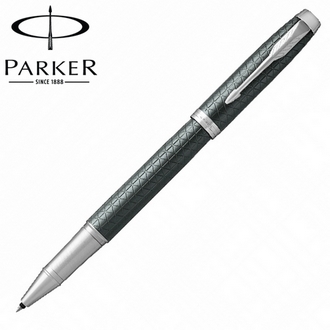 【派克 PARKER】(請先來電詢問存貨)新IM系列 高尚經典 細格紋墨綠 鋼珠筆 P1931642 /支