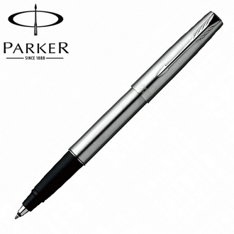 【派克 PARKER】(請先來電詢問存貨)威雅系列 雲峰鋼桿白夾 鋼珠筆 P0034560 /支