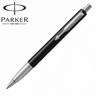 【派克 PARKER】(請先來電詢問存貨)威雅系列 絲柔黑桿 原子筆 P2025442 /支
