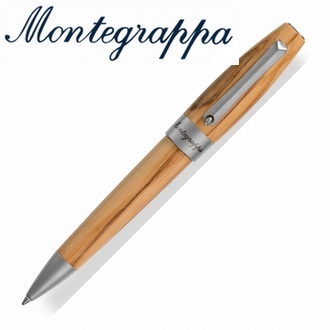 義大利Montegrappa萬特佳  財富原木筆系列 - 原子筆(橄欖木) ISFOWBIO /支