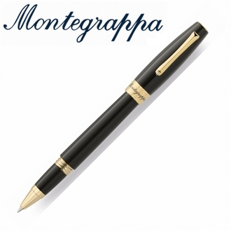 義大利Montegrappa萬特佳  Felicita系列 - 鋼珠筆(經典黑) ISFARRYC /支