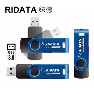 【RiDATA錸德】 HJ15 曲棍碟 64GB 隨身碟 USB3.0 /個 (顏色隨機出貨)