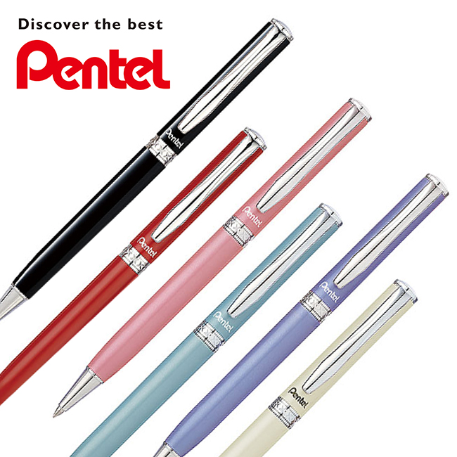 {振昌文具}【Pentel飛龍】Sterling系列  B811 原子筆  0.8mm (共5色) /支 