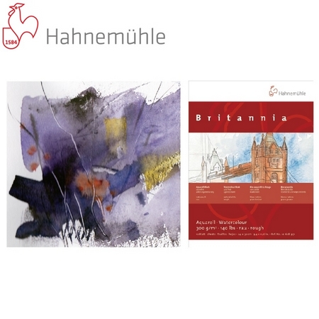 德國Hahnemuhle-Britannia 水彩紙106-289-71(24x32cm)-12張入 / 本