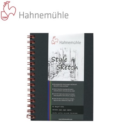 德國Hahnemuhle- Sketch 個性素描本106-284-31 (A5紅線圈/64張) / 本