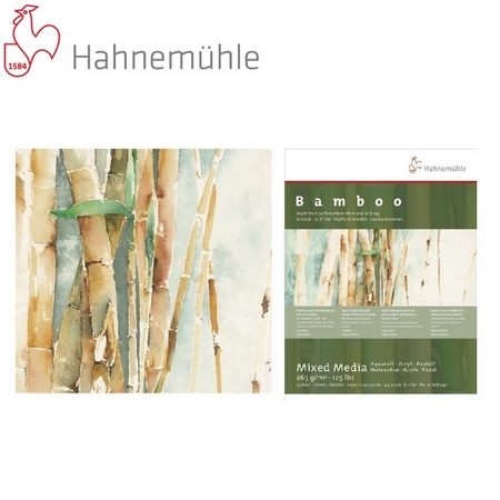德國Hahnemuhle-Media竹纖維水彩紙106-285-41(30x40cm)-25張入 / 本