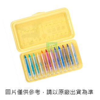 【雄獅】 CY-301 可水洗 塗鴉 蠟筆 12色/盒 (外盒顏色隨機出貨)