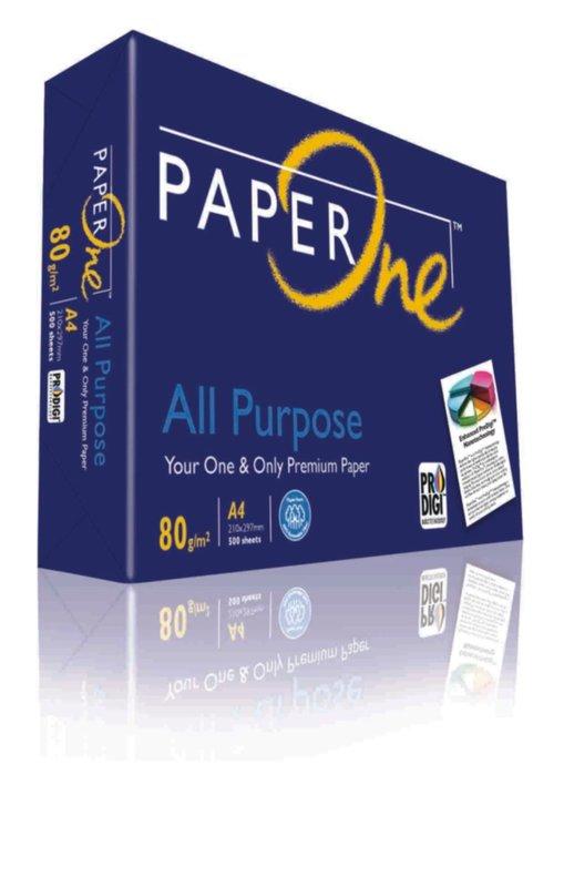 {振昌文具}PAPER ONE 影印紙 80磅 80p 藍包A4 500張/包 電腦紙 列印紙 傳真紙 模造紙