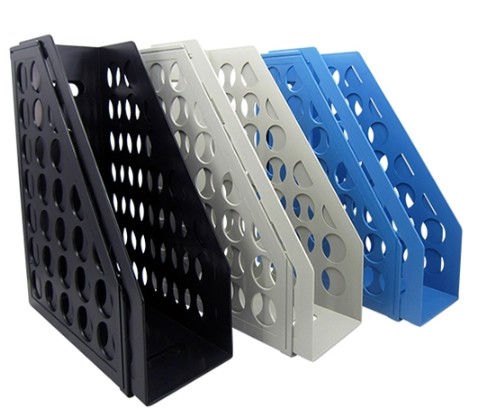 {振昌文具}W.I.P 開放式圓孔雜誌箱（2入）AMF6800-2/組