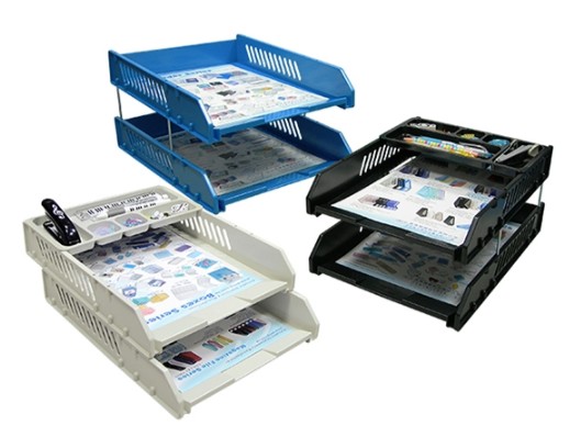 {振昌文具}W.I.P A4二層公文架 BH550/組 (不附文具盤)