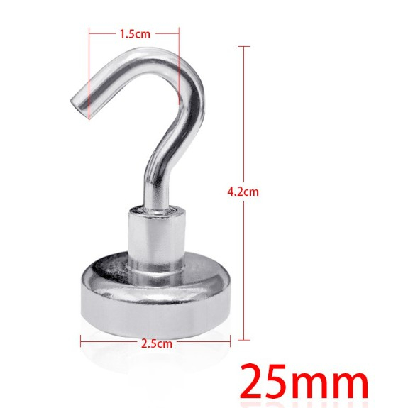 {振昌文具}25MM 超級強力磁鐵掛勾 /個