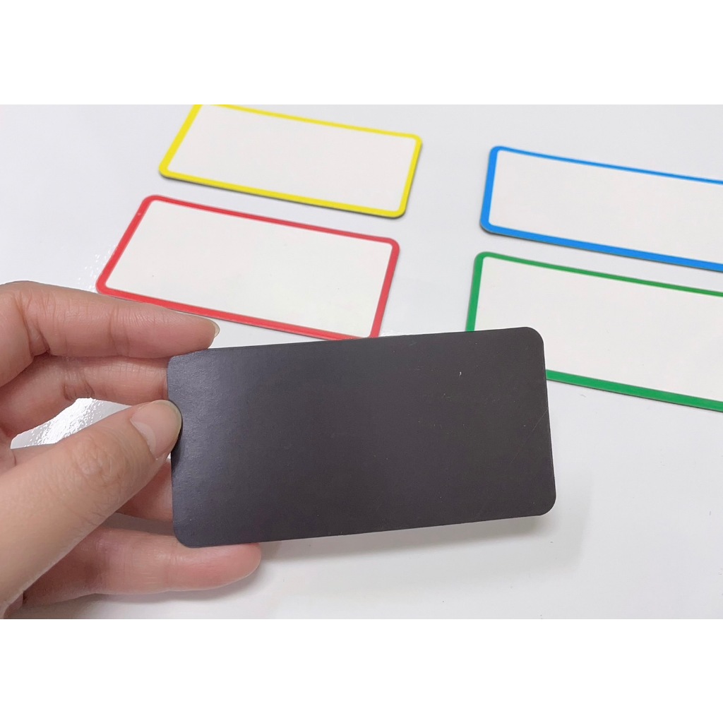 {振昌文具}磁鐵小白板片 可重複書寫 磁貼片 便利貼 白板磁條 留言板/包