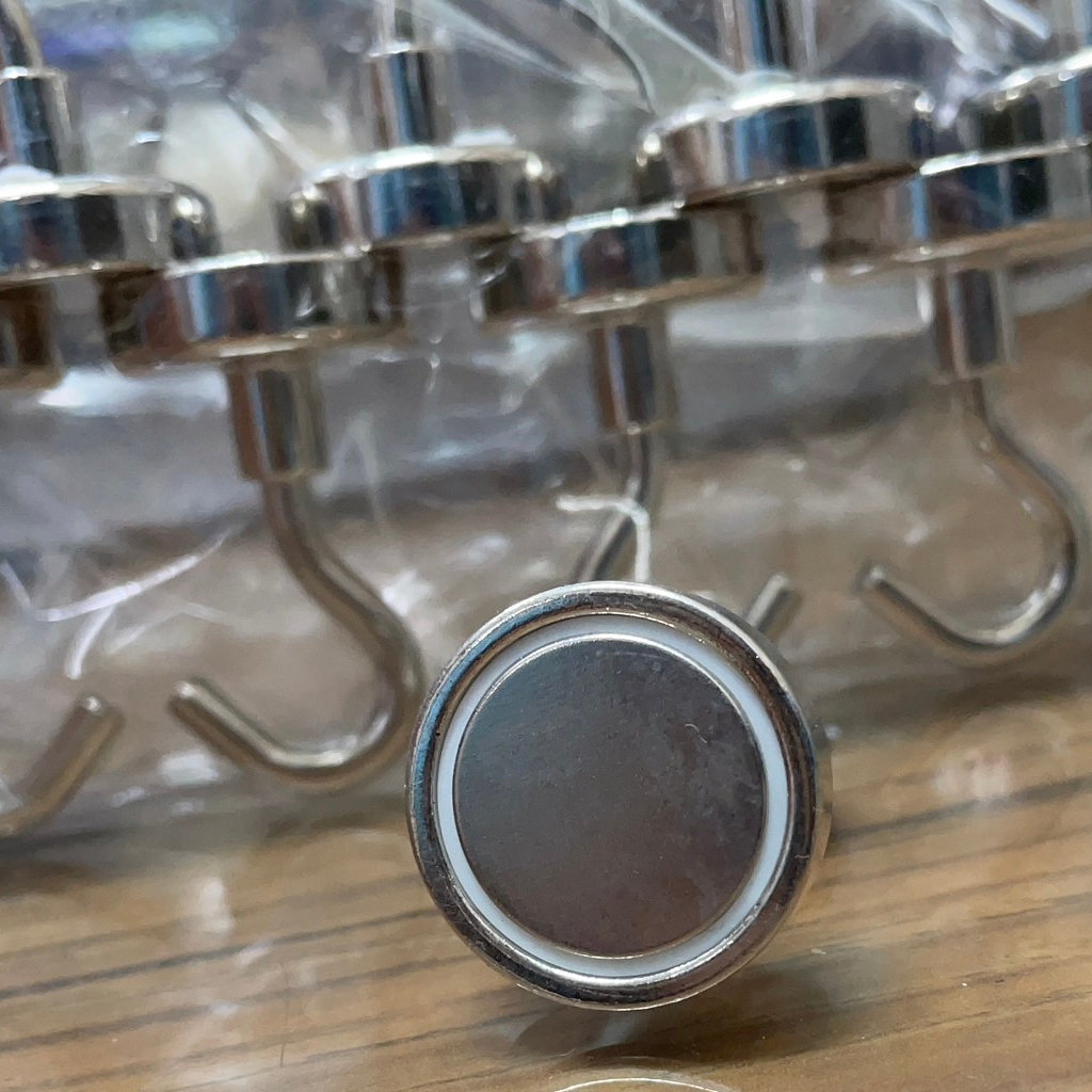 振昌文具}10MM (迷你) 超級強力磁鐵掛勾 /個