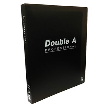 Double A辦公室系列活頁夾-B5黑 DAFF15010