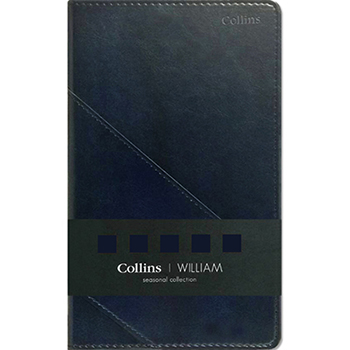 英國Collins Seasonal Winston系列-A5深藍色 CS-2008