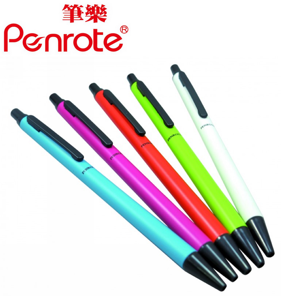 {振昌文具}【筆樂PENROTE】金屬細桿中性筆 20支/盒 PC5991