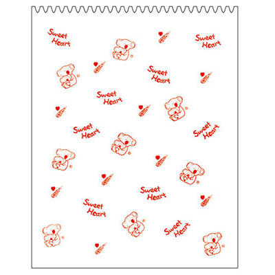 美加美 N152 16K桃心書袋(910中) 100入/ 包