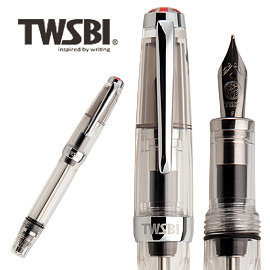 臺灣 TWSBI 三文堂 VAC mini 透明筆桿負壓上墨鋼筆 / 支