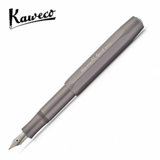德國 KAWECO AL Sport 系列鋼筆 0.7mm 鐵灰 F尖  4250278600297 /支