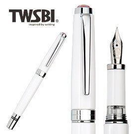 【限量新品】 臺灣 TWSBI 三文堂 活塞上墨 鋼筆 Classic 蘋果白 /支