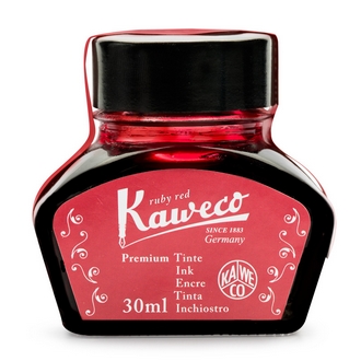 德國KAWECO 瓶裝墨水寶石紅  4250278607791 / 瓶