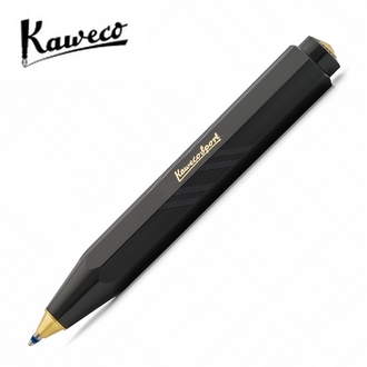 德國 KAWECO CLASSIC Sport Guilloche 系列原子筆 1.0mm 黑色 4250278603915 /支
