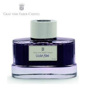 【Graf Von Faber-Castell】伯爵高級瓶裝墨水 藍紫色 V141006  /瓶