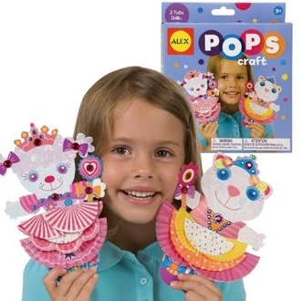 {振昌文具}【請先來電洽詢庫存】【美國ALEX】1191  DIY蛋糕裙娃娃材料包 /組