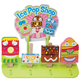 {振昌文具}【請先來電洽詢庫存】【美國ALEX】1482  我的冰棒專賣店 積木 /組