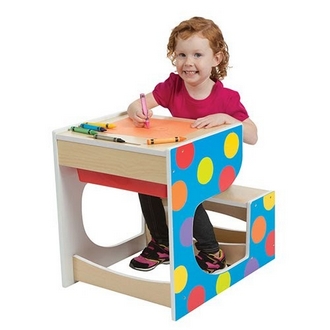 {振昌文具}【請先來電洽詢庫存】【美國ALEX】713N  小藝術家學習桌 書桌 /組