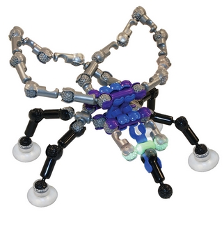 {振昌文具}【請先來電洽詢庫存】【美國ZOOB】0Z14003TL 骨頭積木-夜行掠食者