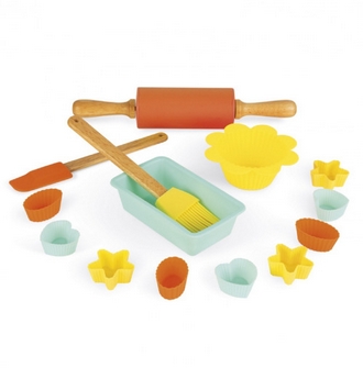 {振昌文具}【請先來電洽詢庫存】【法國Janod】妙廚師好料理-糕點器具14件 J06583 /組