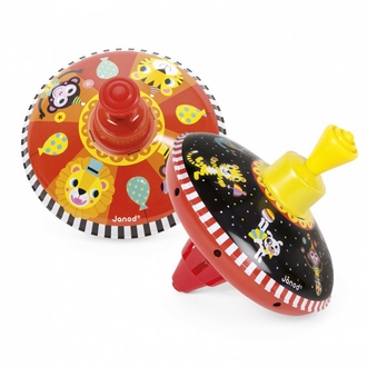 {振昌文具}【請先來電洽詢庫存】【法國Janod】復古音樂陀螺 J04124 /個