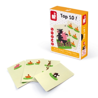 {振昌文具}【請先來電洽詢庫存】【法國Janod】趣味桌遊-最多到十 J02760  /組