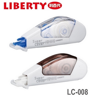 利百代 Super Cover LC-008 修正帶 12個/盒 (顏色隨機出貨)