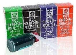 {振昌文具}櫻花 SAKURA 白板筆水 黑.藍.紅.綠 色 白板筆 補充水 補充液