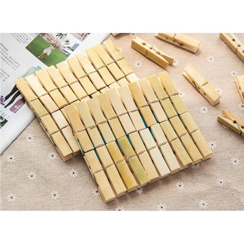 {振昌文具}木頭夾 (20入裝) 原色 木色 木夾 拍立得 便條 小木夾 木頭夾子 裝飾夾 照片牆