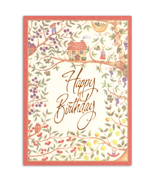 {振昌文具}【請先來電洽詢庫存】百美 C2006 生日卡 50張 / 包