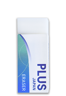 {振昌文具}PLUS 36-469-1 36-470-1PLUS好好擦橡皮擦 白黑  