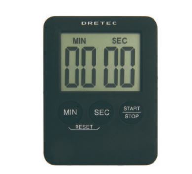 {振昌文具}【徠福LIFE】日本DRETEC(多利可)正、倒數計時器 t-307bk