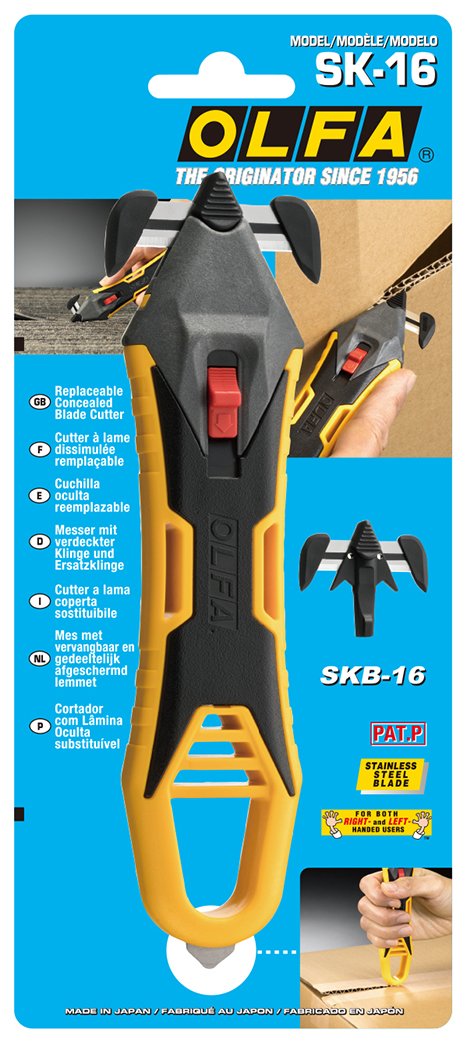 {振昌文具}OLFA刀片可替換式安全工作刀SK-16型(日本內銷型號239B)