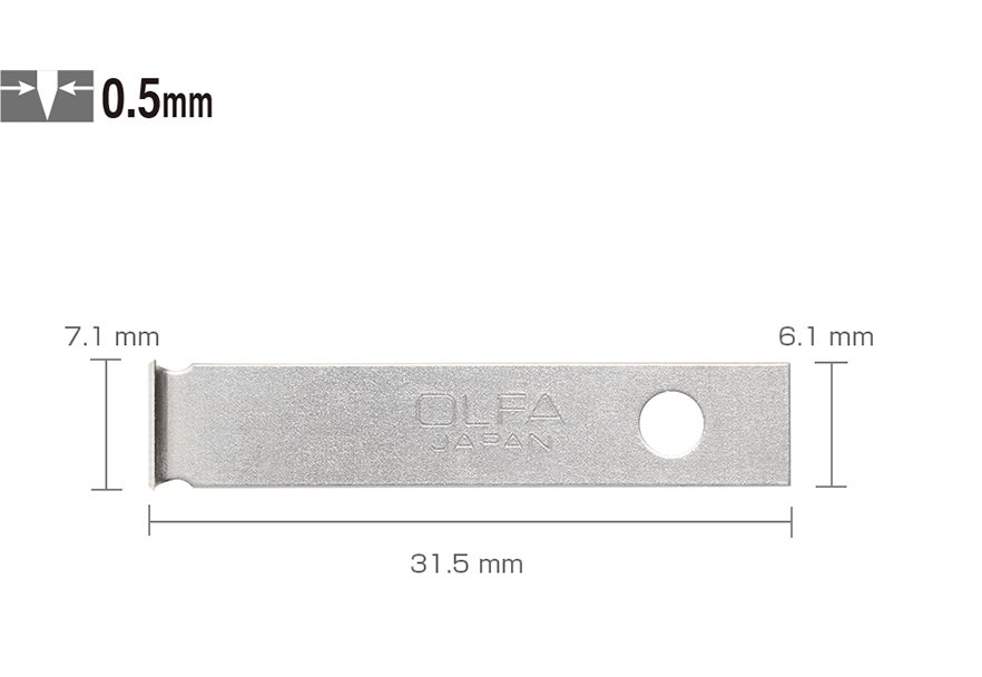 {振昌文具}OLFA專業用筆刀刀片KB4-SC/2型（日本包裝型號XB157M型）
