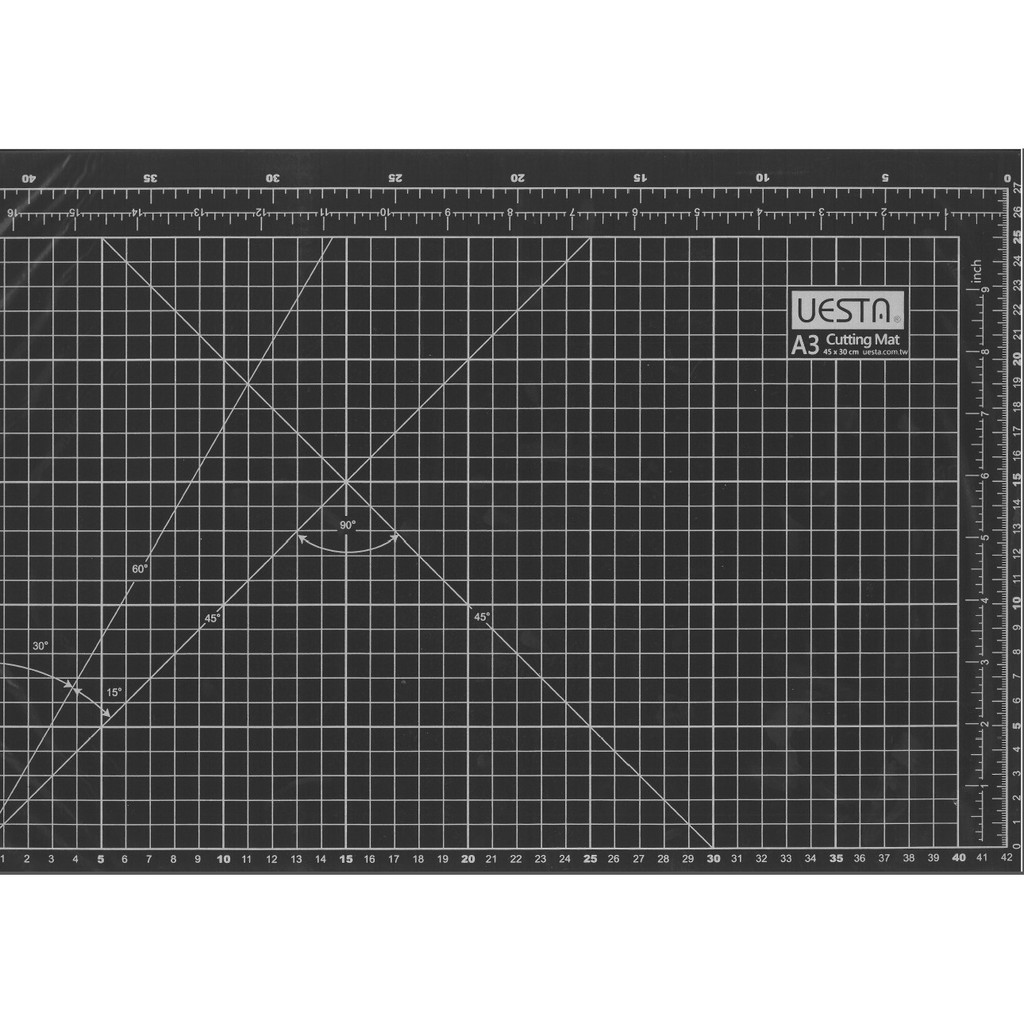{振昌文具}A3 切割墊 專業 30*45cm 黑色 灰色 inch 英吋 公分 厚3mm 切割板 不反光 無毒 墊板