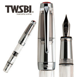 臺灣 TWSBI 三文堂 mini AL 陽極活塞上墨鋼筆 / 支